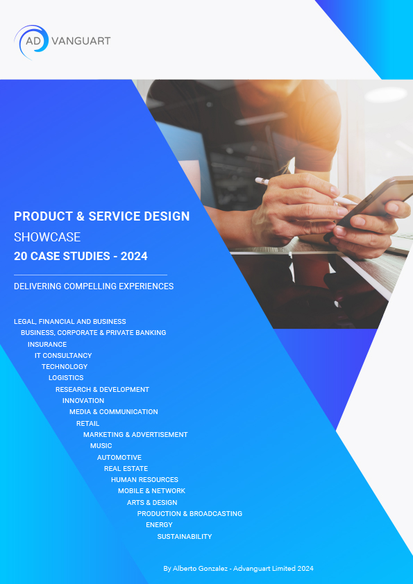 Product and Service Design Showcase with 20 case studies